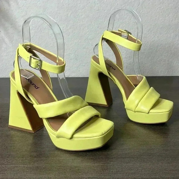 Abound Tracy Platform Sandals Size 5 - Picture 7 of 9